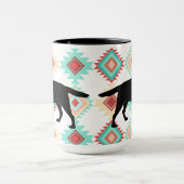 Labrador Retriever Hund im Südwesten Tasse (Zentrum)