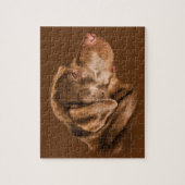 Labrador retriever-Hund, Puzzlespiel, Puzzle (Vertikal)