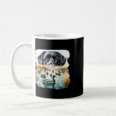 Labrador Retriever Hund Us Flag Duck Hunter Kaffeetasse (Links)