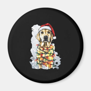 Labrador Retriever Hunde Baum Weihnachtspullover X Magnet