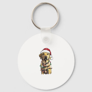 Labrador Retriever Hunde Baum Weihnachtspullover X Schlüsselanhänger