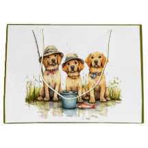 Labrador Retriever Hunde Fischen