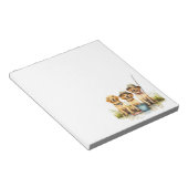 Labrador Retriever Hunde Fischen Notizblock (angewinkelt)