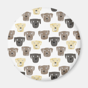 Labrador Retriever Hunde Magnet