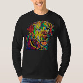 Labrador Retriever Hunde Rasse Kopffüßer Rasse Tru T-Shirt (Vorderseite)
