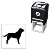 Labrador Retriever Hunde Silhouette Permastempel (Beispiel)