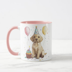 Labrador Retriever Hunde zum Geburtstag Tasse