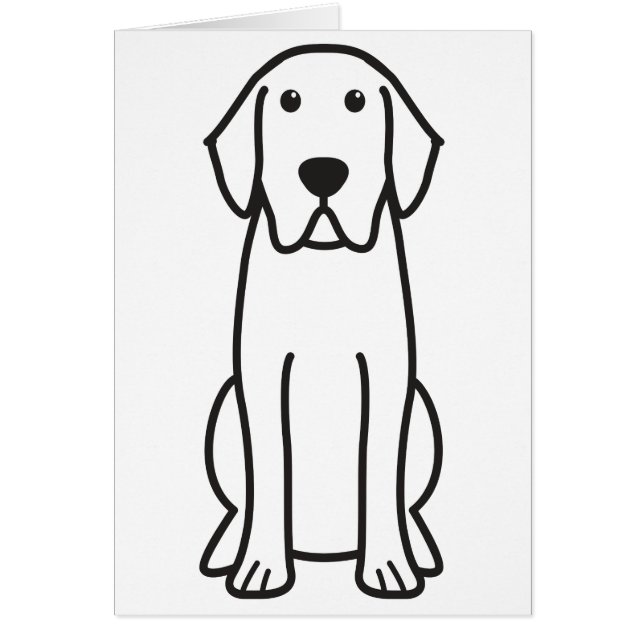 Labrador-Retriever-HundeCartoon (Vorne)