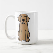 Labrador-Retriever-HundeCartoon Kaffeetasse (Links)