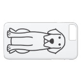 Labrador-Retriever-HundeCartoon-Telefon-Kasten Case-Mate iPhone Hülle (Rückseite (Horizontal))