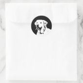 Labrador Retriever Hundeklecker-Umschlag Aufkleber (Tasche)