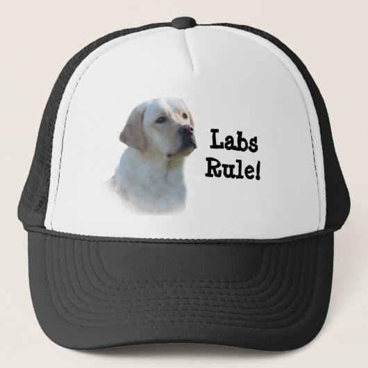 Labrador retriever-Hut Truckerkappe (Vorderseite)