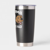 Labrador Retriever, ich war vor 2 Labradors normal Thermobecher (Links)