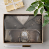 Labrador Retriever im Steampunk-Stil Seidenpapier (Geschenk)