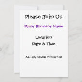 Labrador Retriever in Bed Einladung (Rückseite)