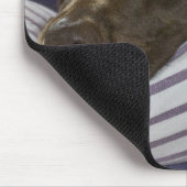 Labrador Retriever in Bed Mousepad (Ecke)