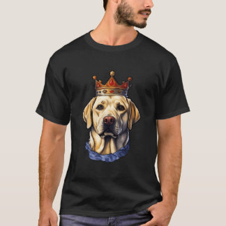 Labrador Retriever In Crown Labrador Ist Der Beste T-Shirt