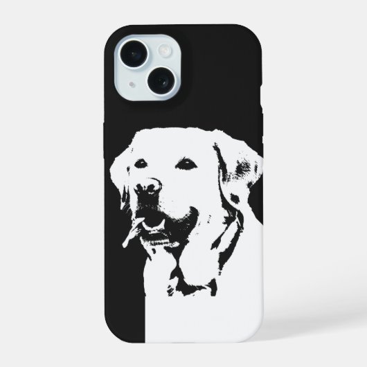 Labrador Retriever iPhone 15 Hülle (Rückseite)