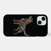 Labrador Retriever iPhone Case, Camouflage iPhone 15 Hülle (Rückseite (Horizontal))