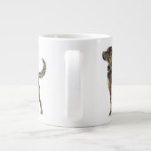 Labrador Retriever Jumbo Coffee Tasse (Rückseite)