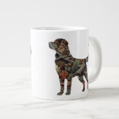 Labrador Retriever Jumbo Coffee Tasse (Vorderseite Rechts)