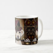 Labrador Retriever Kaffeetasse (VorderseiteRechts)