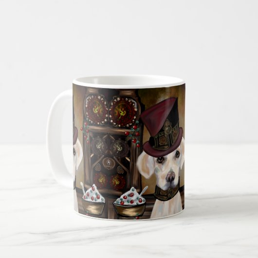 Labrador Retriever Kaffeetasse (Vorderseite Links)