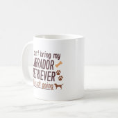 Labrador Retriever Kaffeetasse (Vorderseite Links)