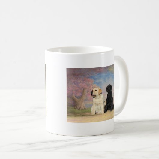 Labrador retriever kaffeetasse (VorderseiteRechts)