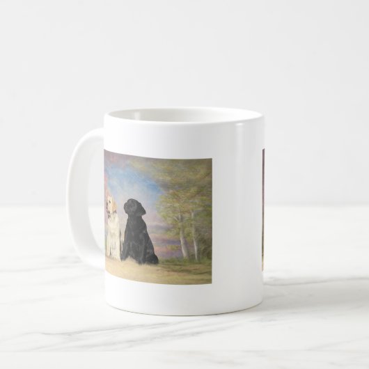 Labrador retriever kaffeetasse (Vorderseite Links)