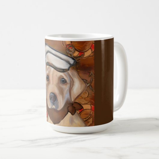 LABRADOR RETRIEVER KAFFEETASSE (VorderseiteRechts)