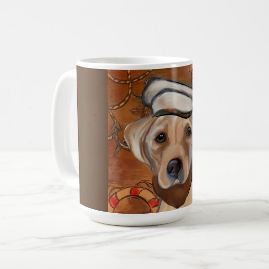 LABRADOR RETRIEVER KAFFEETASSE (Vorderseite Links)