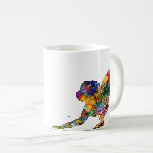 Labrador Retriever Kaffeetasse (VorderseiteRechts)