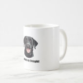 Labrador Retriever Kaffeetasse (VorderseiteRechts)