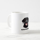 Labrador Retriever Kaffeetasse (Vorderseite Links)