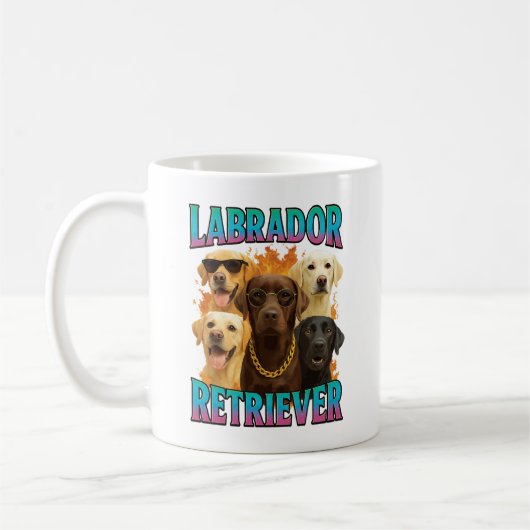 Labrador Retriever  Kaffeetasse (Links)