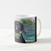 Labrador Retriever Kaffeetasse (VorderseiteRechts)