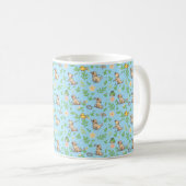 Labrador Retriever Kaffeetasse Frühlingsflorales K (VorderseiteRechts)