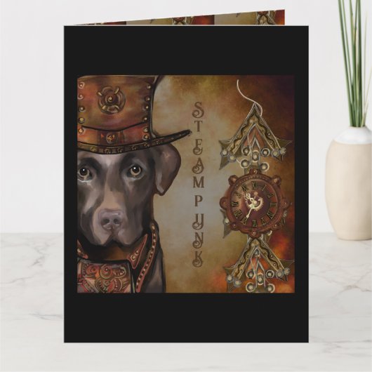 Labrador Retriever Karte (Vorderseite)