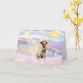 Labrador Retriever Karte (Gelbe Blume)