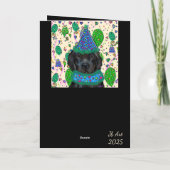 Labrador Retriever Karte (Rückseite)