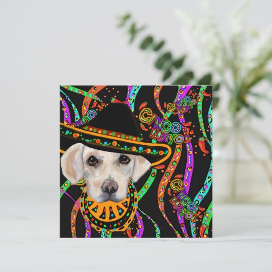 Labrador Retriever Karte (Stehend Vorderseite)