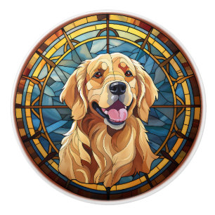 Labrador Retriever Keramikknauf