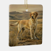 Labrador Retriever Keramikornament (Rechts)