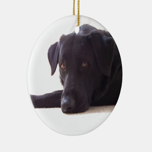 labrador retriever keramikornament (Rechts)
