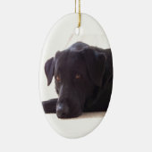 labrador retriever keramikornament (Rechts)