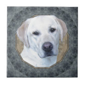 Labrador retriever klassisch fliese (Vorderseite)