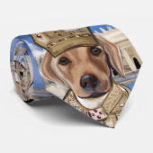 Labrador Retriever Krawatte (Gerollt)