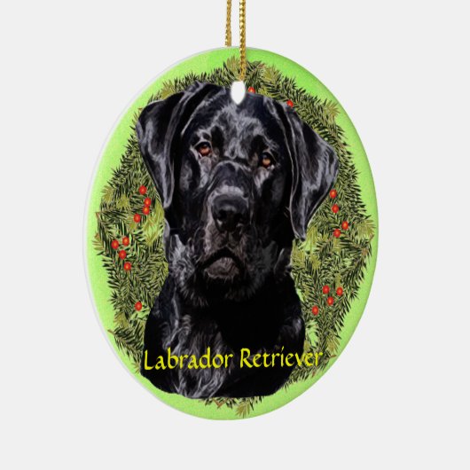 Labrador retriever-Kunst Keramikornament (Rechts)