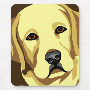 Labrador retriever-Kunst Mousepad